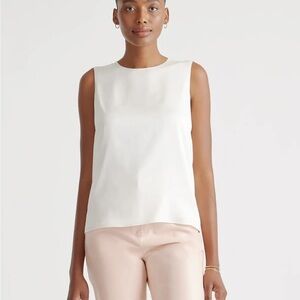 Quince Washable Stretch Silk Shell Tank Top
